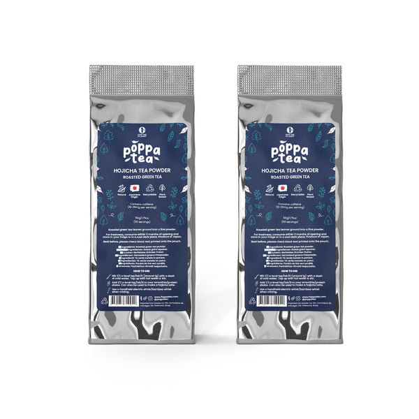 2 x hojicha tea powder