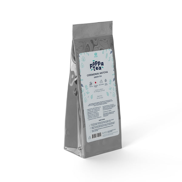 ceremonial matcha tea refill pouch