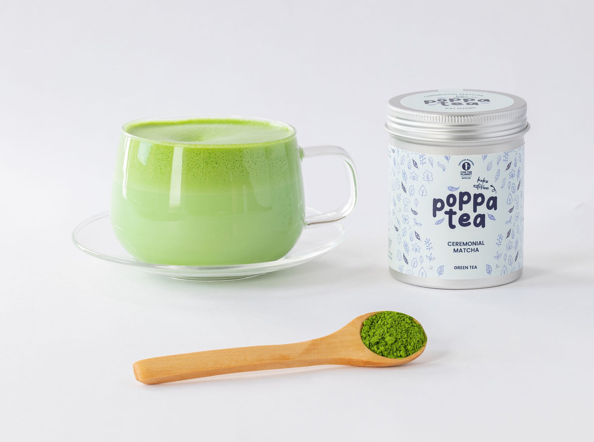 Matchalatte med Koku Edition