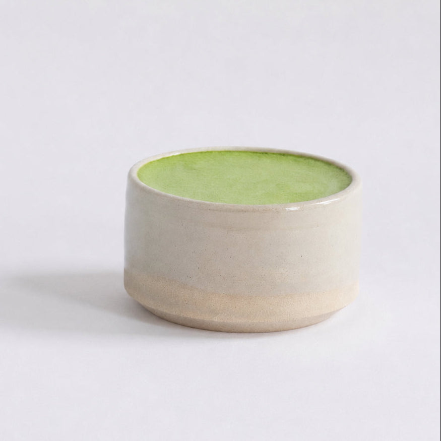 hot matcha latte with chai