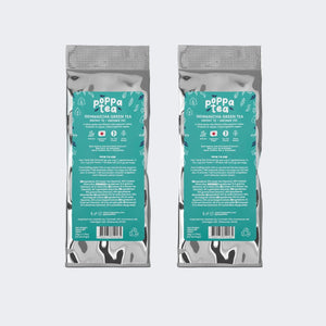 2 refill pouches of poppatea genmaicha 100g in total